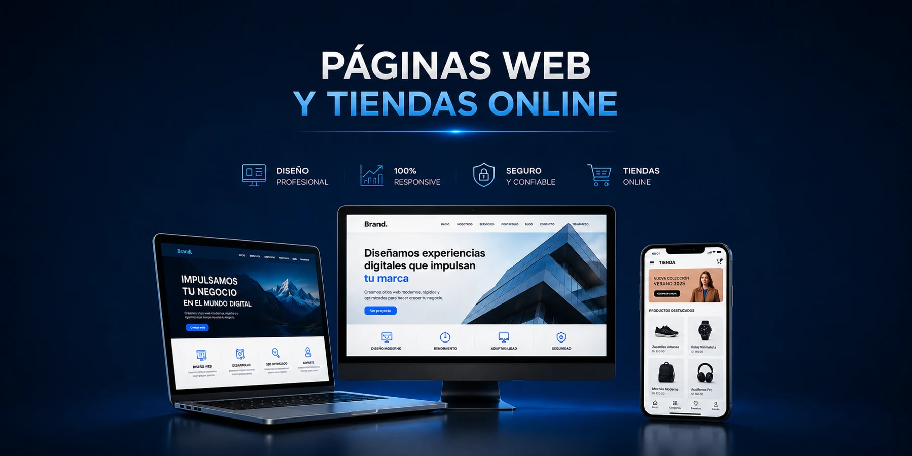 Páginas Web y Tiendas Online